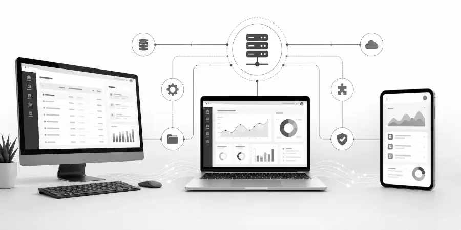 Choix entre application desktop web ou architecture hybride