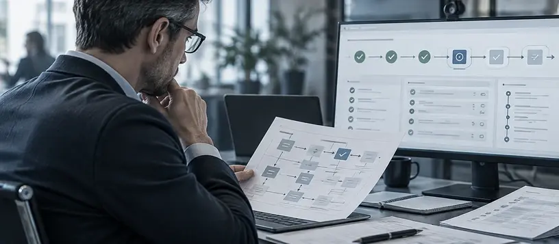 Suivi et historique des processus métier dans une application professionnelle